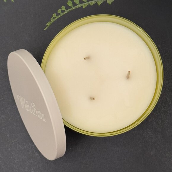 BBW Citron & Tonic White Barn Bath & Body Works 3 Wick Candle - Picture 6 of 10